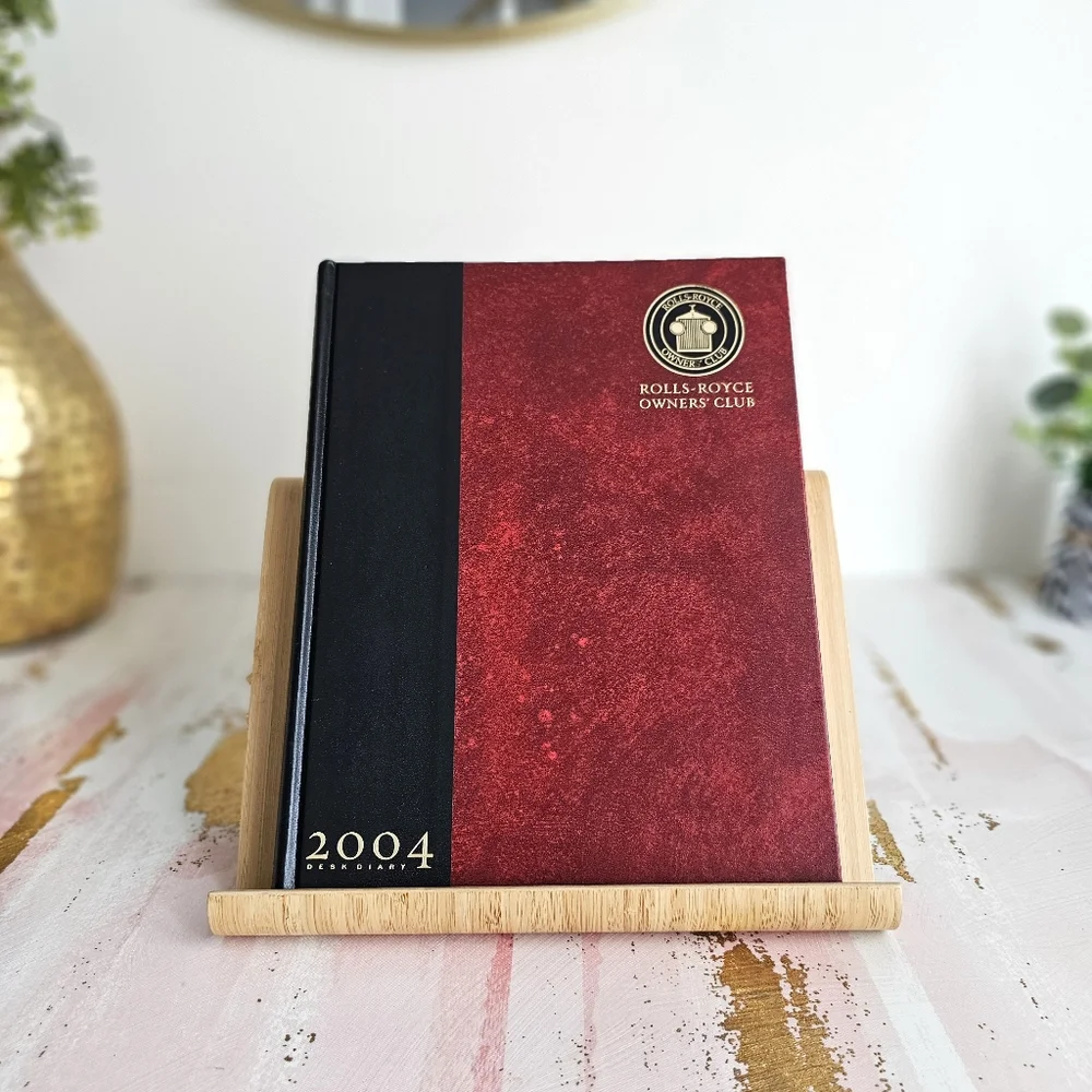 NEW Rolls-Royce Owners’ Club 2004 Elegant Desk Diary – Vintage Collectible